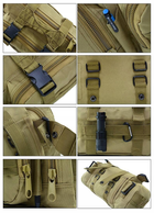 Тактичний сумка COYOTE kidney bag - зображення 4