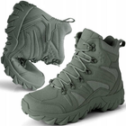 Військово-тактичні водонепроникні шкіряні черевики OLIV р. 45 - зображення 1