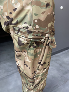 Штани зимові тактичні софтшел флісові Single Sword, розмір M, Мультикам, утеплені штани для військових - зображення 12
