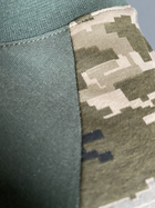 Военная футболка с длинным рукавом (военный лонгслив) Cedra Military L Олива+Пиксель - изображение 4