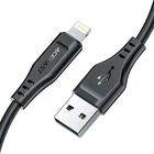 Кабель USB - Lightning ACEFAST C3-02 2.4A 1.2m черный (AFC3-02B)