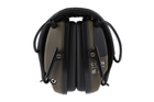 Тактичні захисні навушники 2E Pulse Pro Army Green NRR 22 dB, активні - зображення 6