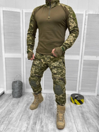 Тактическая военная форма комплект M16 ( Убакс + Штаны ), Камуфляж: Пиксель ВСУ, Размер: L - изображение 1