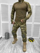 Тактична військова форма комплект M16 ( Убакс + Штани ), Камуфляж: Піксель ЗСУ, Розмір: XL - зображення 1