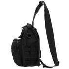 Тактична сумка Ironbull Sling Bag Molle Black (U35002) - зображення 2