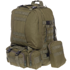 Рюкзак тактический с подсумками Ironbull A1 50 л Olive (U35001) - изображение 3