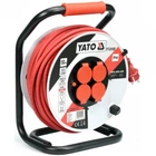 Удлинитель электрический на катушке с 4 розетками Yato 50 м (YT-8108)