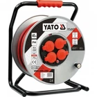 Удлинитель электрический на катушке с 4 розетками Yato 40 м (YT-8107)