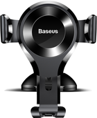 Автотримач для телефона Baseus Osculum Type Gravity Car Mount Black (SUYL-XP01) - зображення 3