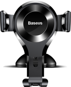 Автотримач для телефона Baseus Osculum Type Gravity Car Mount Black (SUYL-XP01) - зображення 3