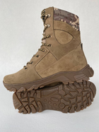 Берцы тактическая обувь натуральная гидрофобная кожа усиленная пятка и носок 43 Койот - изображение 4