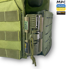 Камербанд тактический под баллистические пластины с пряжкой быстрого сброса и системой Молли MPC Модель 8 Олива - изображение 4