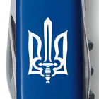 Складаний ніж Victorinox SPARTAN UKRAINE Тризуб ОУН біл. 1.3603.2_T0300u - зображення 3