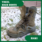Чоловічі тактичні черевики Waterproof Vogel ЗСУ Олива 45 - зображення 6