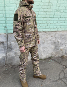 Куртка військова тактична демісезонна Софт Шелл Мультикам 56-58 - зображення 4