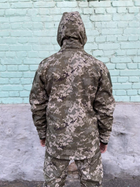 Куртка військова тактична демісезонна Софт Шелл Піксель 48-50 - зображення 6