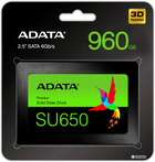 ADATA Ultimate SU650 960 GB 2,5" SATA III 3D NAND TLC (ASU650SS-960GT-R) - obraz 2