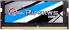 RAM G.Skill SODIMM DDR4-2400 8192MB PC4-19200 Ripjaws (F4-2400C16S-8GRS) - obraz 1