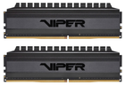 Оперативна пам'ять Patriot DDR4-4000 16384 MB PC4-32000 (Kit of 2x8192) Viper 4 Blackout Series (PVB416G400C9K)