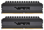 Оперативна пам'ять Patriot DDR4-3200 65536 MB PC4-25600 (Kit of 2x32768) Viper 4 Blackout Series (PVB464G320C6K) - зображення 1