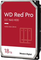 Жорсткий диск Western Digital Red Pro NAS 18 TB 7200 rpm 512 MB WD181KFGX 3.5" SATA III - зображення 1