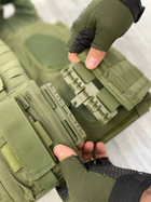 Военный тактический жилет Cordura Olive Elite - изображение 3