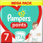 Підгузки-трусики Pampers Pants Розмір 7 (17+ кг) 74 шт. (8006540069622) - зображення 1
