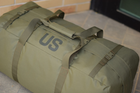 Большой военный тактический баул сумка тактическая US 130 литров цвет олива для передислокации - изображение 6