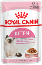 Mokra karma dla kociąt w sosie ROYAL CANIN Kitten 12x85g (9003579308745) - obraz 2