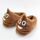 Тапочки кигуруми какашки Kigurumi Домашние Коричневые Плюшевые Детские тканевые 28-33