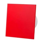 Панель для витяжних вентиляторів AirRoxy RED Plexi dRim 100/125 колір червоний 01-163
