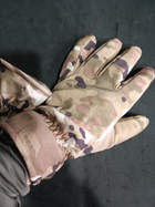 Тактичні рукавички теплі softshell 9100_L_Multicam - зображення 3