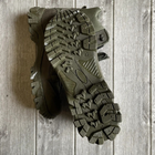 Берцы тактические ботинки SlimTex + Флис высокие кожа Олива размер 41 - изображение 4