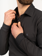 Koszulka polo męska z długim rękawem Vela Blu V22012N-891 S Szara (2000381901031) - obraz 5