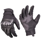 Перчатки тактические кожаные полнопалые Mil-tec с защитой черные (112504402_2XL) размер 2XL - изображение 1