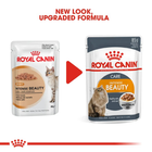 Вологий корм для дорослих кішок Royal Canin Intense Beauty in Gravy 12 x 85 г (9003579308721) (95391) - зображення 3