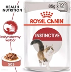 Mokra karma dla dorosłych kotów Royal Canin Instinctive in Gravy 12 x 85 g (9003579308738) - obraz 3