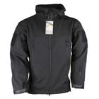 Куртка тактична KOMBAT UK Patriot Soft Shell Jacket, чорний, XL - зображення 2