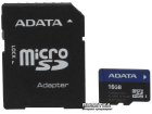 ADATA MicroSDHC 16GB UHS-I SD-adapter (AUSDH16GUICL10-RA1) - obraz 1