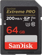 SanDisk Extreme Pro SD 64GB C10 UHS-I (SDSDXXU-064G-GN4IN) - obraz 1