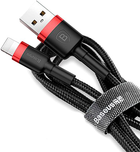 Кабель Baseus Cafule Cable Lightning – USB 2.0 м 1.5 A Black (CALKLF-C19) - зображення 3