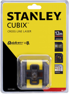 Poziomica laserowa Stanley Cubix Red Beam Cross Line (STHT77498-1) - obraz 5