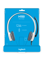 Słuchawki Logitech Headset H150 (981-000350) Cloud White - obraz 5