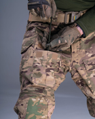 Комплект військової штурмової форми UATAC Gen 5.2 XXL Мультикам Степ. Штани + Куртка - зображення 10