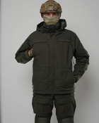 Тактична штурмова куртка UATAC Gen 5.2 3XL Олива з флісовою парою - зображення 1