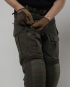 Тактические штурмовые штаны UATAC Gen 5.2 L Олива с наколенниками - изображение 7