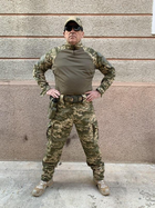 Камуфляжная Тактическая Военная Форма Одежды ВСУ XL Тёмный Пиксель - изображение 5