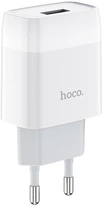 Мережевий зарядний пристрій Hoco C72A Glorious single port charger White (6931474712899)