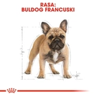 Sucha karma pełnoporcjowa dla dorosłych psów rasy buldog francuski Royal Canin buldog francuski Adult powyżej 12 miesiąca życia 3 kg (3182550811637) (3991030) - obraz 3