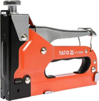 Степлер YATO з регулятором для скоб 53 4-14 мм S 10-12 мм J 10-14 мм (YT-70020) - зображення 2